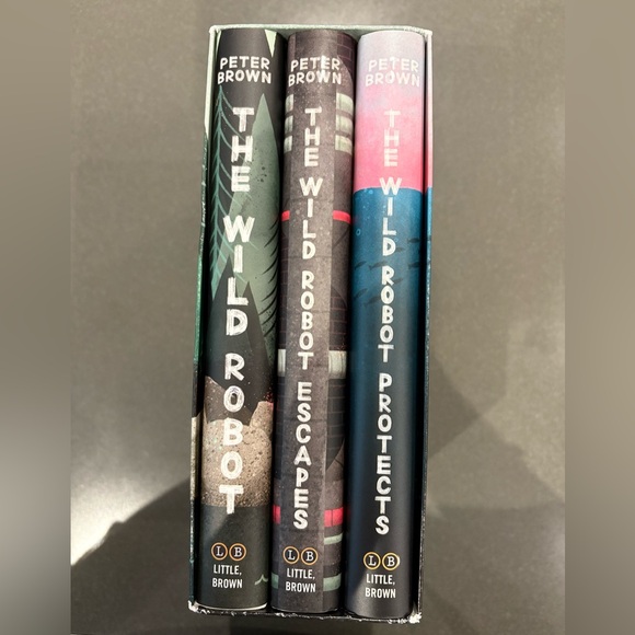 Other - Gift 💝 The Wild Robot 3 Books Hardcover Collection by Peter Brown